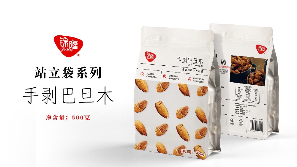 手剥巴旦木站立袋装